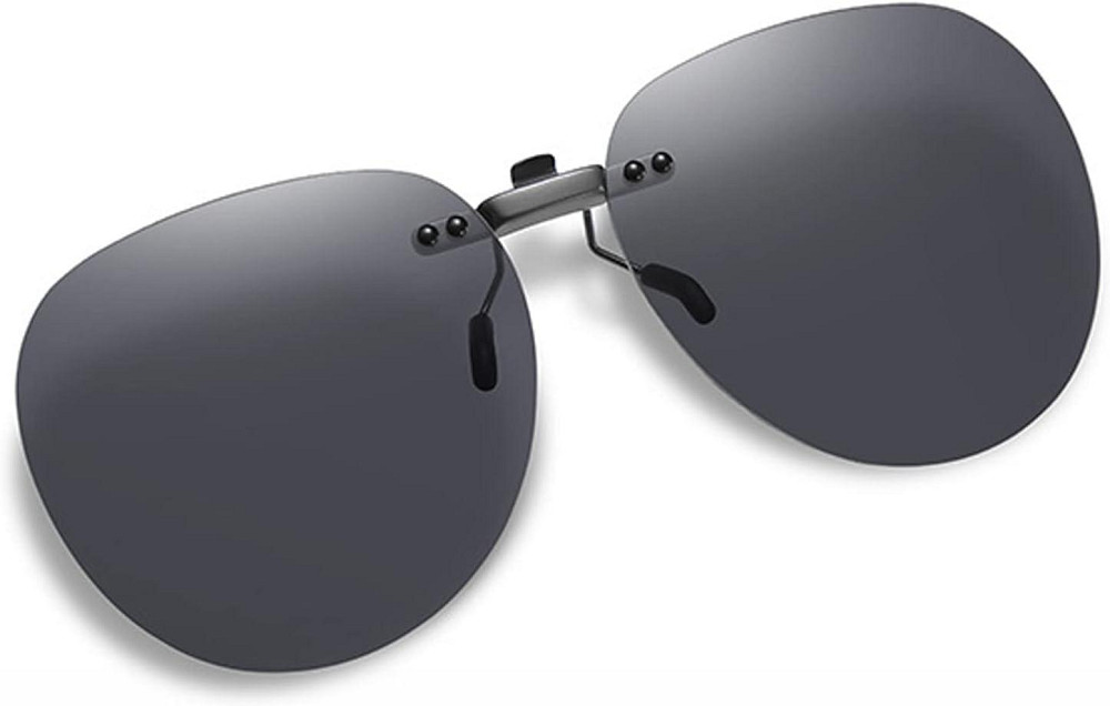 Сонцезахисні окуляри-кліпси чорні Луцк - изображение 1