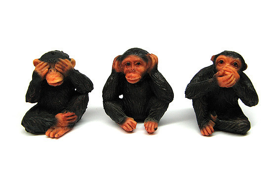 Фігурка Мавпи 3 шт Київ - фото 1