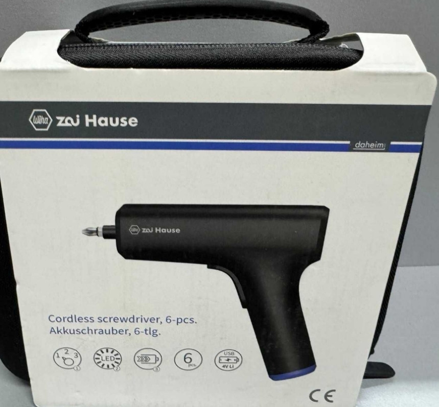 Wiha Zai Hause DHT0002 Мини-аккумуляторная отвертка НОВАЯ! Харьков - изображение 5