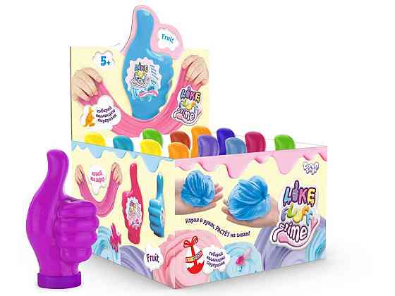 В'язка маса "LIKE Fluffy Slime" укр (12), шт Київ