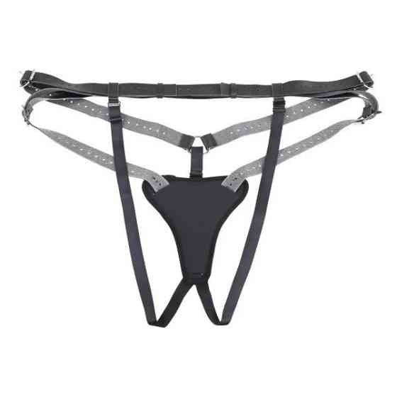 Трусики для страпонов Sportsheets Aurora High Waisted черные Sex Aura Киев