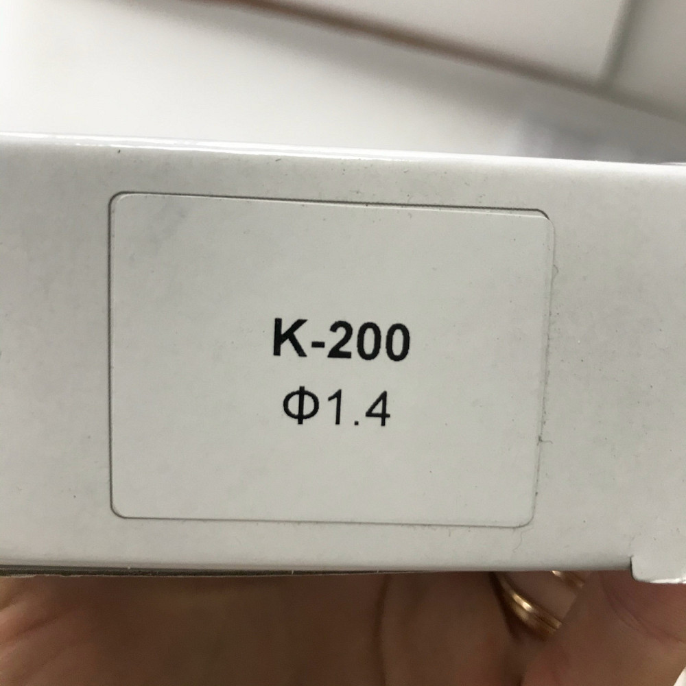 Змінна форсунка для фарбувальних пістолетів K-200, діаметр 1,4 мм AUARITA NS-K-200-1.4 Чернігів - фото 3