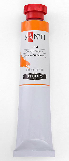 Фарба олійна "Santi Studio"  60мл № 24 351061 Кадмий помаранч., шт Київ - фото 1