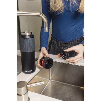 Термокружка Kambukka Elton Insulated 1000 мл чорний (11-03037) Вінниця - фото 5