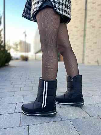 Прогресс Дутіки жіночі Progress 3105 чорні (зима, плащівка) (5300) 37р.- 42р. 41 Коломия