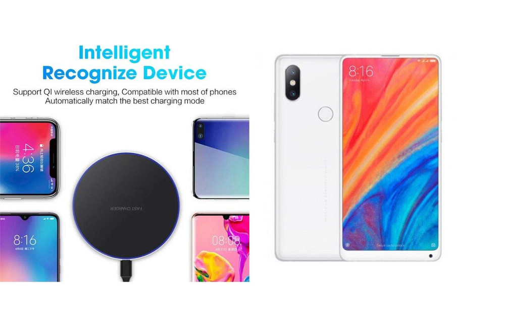 Беспроводное зарядное устройство Copper до 30W для Samsung Galaxy S21 5G, S21 FE, S21 Ultra, USB-C, LED Киев - изображение 4