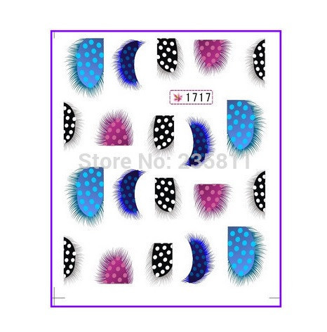 Наклейка на ногти "Перышки" Київ - фото 1