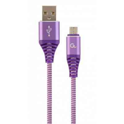 Дата кабель USB 2.0 Micro 5P to AM Cablexpert (CC-USB2B-AMmBM-1M-PW) Вінниця