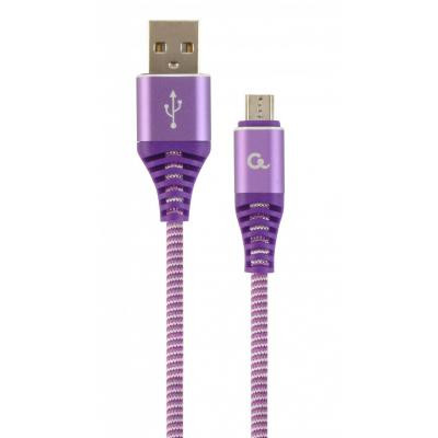 Дата кабель USB 2.0 Micro 5P to AM Cablexpert (CC-USB2B-AMmBM-1M-PW) Вінниця - фото 1