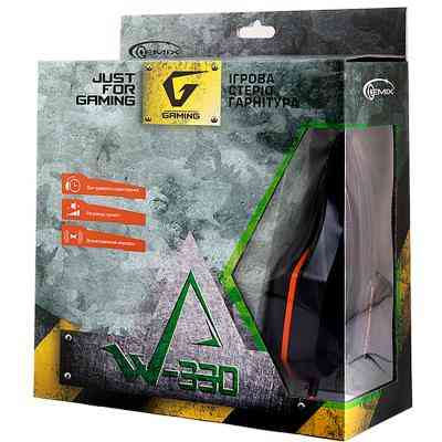 Наушники Gemix W-330 black-orange Винница