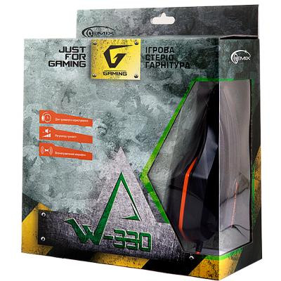 Наушники Gemix W-330 black-orange Винница - изображение 4