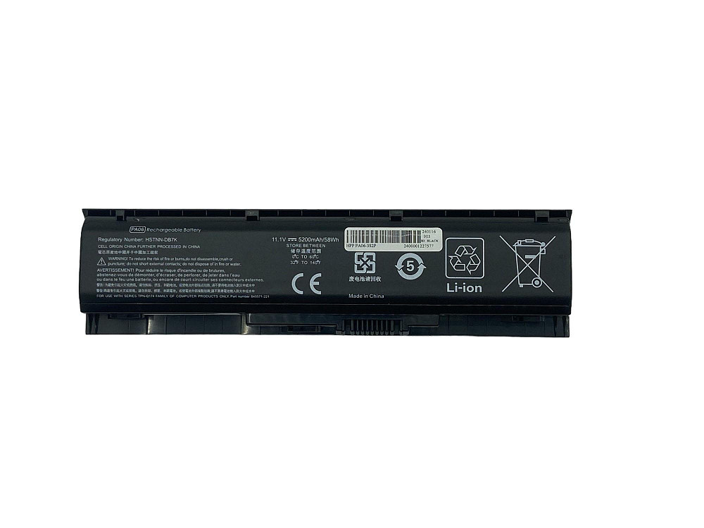 Аккумулятор для ноутбука HP PA06 Omen 17-w000 11.1V Black 4400mAh OEM Вінниця - фото 1