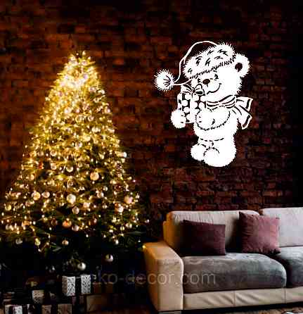 Декоративное настенное Панно «Новый год», Декор на стену 90*71 см Киев