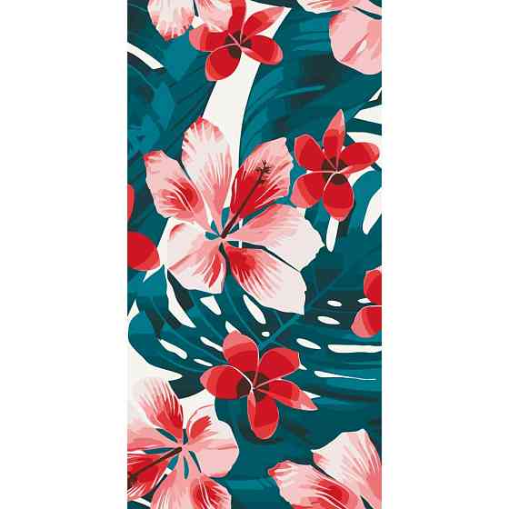 Картина за номерами "Тропічні квіти" 13059-AC 40х80 см Вінниця