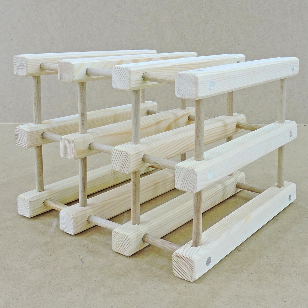 Настольная винная полка 