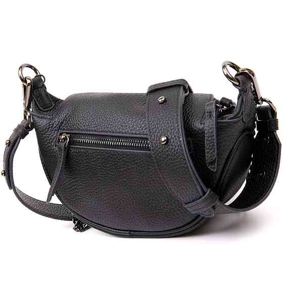 Сумка клатч з ланцюжком Vintage 20409 Чорна Київ