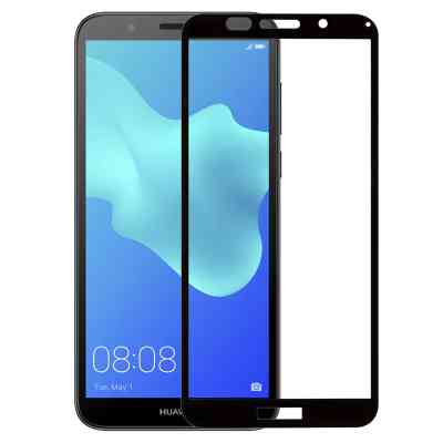 Скло захисне PowerPlant Full screen Huawei Y5 (2018), Black (GL604913) Вінниця
