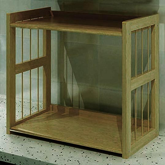 Етажерка для мікрохвильовки "Агудзера" сієна Миколаїв - фото 2