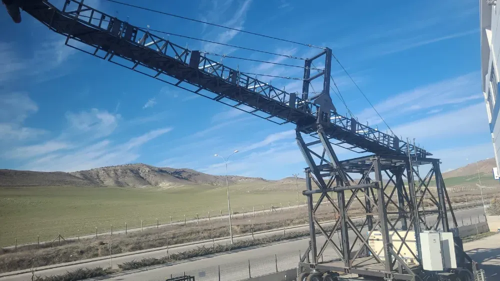 Радіальний конвеєр Автоматичний Телескопічний Ptrc1000, 1000 т/год, PolygonMach Туреччина Київ - фото 6