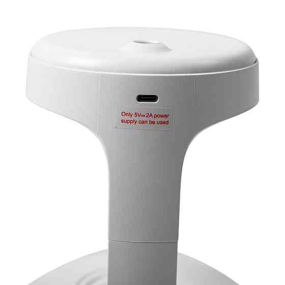 Увлажнитель воздуха для дома 12×22 см воздухоувлажнитель для дома портативный 600 мл с таймером Белый LZ599 Киев