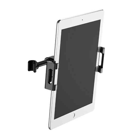 Автотримач для планшета Baseus на спинку сидіння чорний Київ