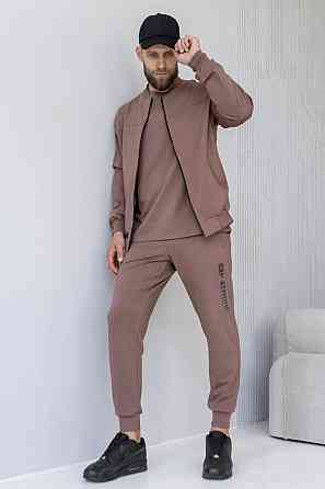 Штани джогери чоловічі TotalFit EM1 XL, Коричневый Киев