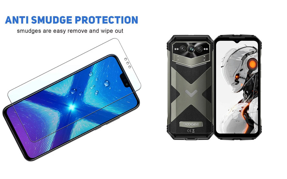 Захисне скло NeoGlass для DOOGEE V Max, V Max Plus, V Max Pro – надпрозоре та стійке Київ - фото 3