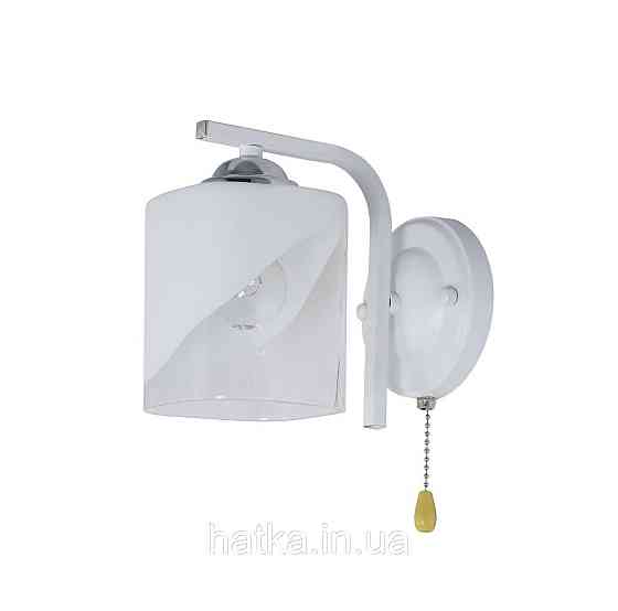 Люстра стельова Sirius 07245/1 Matte White+CR на 1 плафон Київ