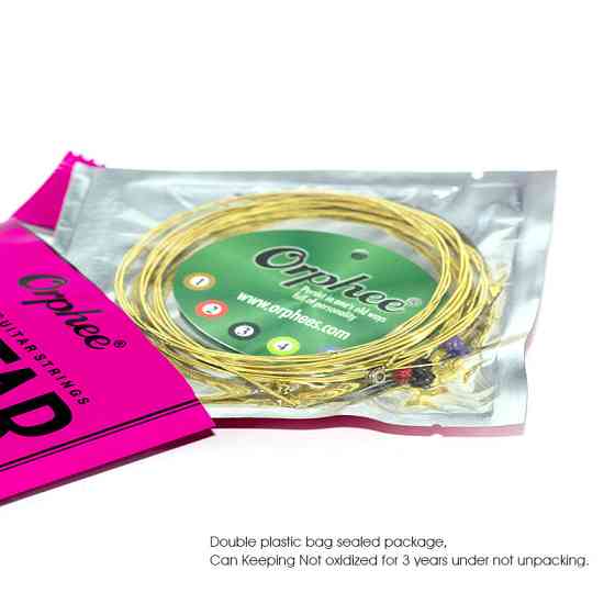 Струни Orphee TX630 для акустичної гітари, 6 шт Київ