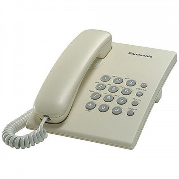 Телефон Panasonic KX-TS2350UAJ бежевий (KX-TS2350UAJ) Киев - изображение 1