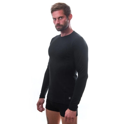 Термокофта Sensor Merino DF LS black 15100021 M (SM11M-black-M) Винница - изображение 2