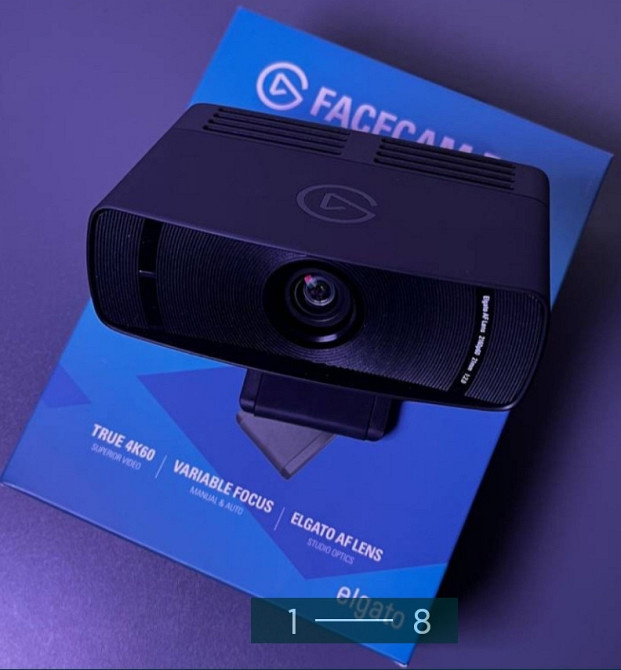 Веб-камера: Elgato Facecam Pro 4K. Киев - изображение 1