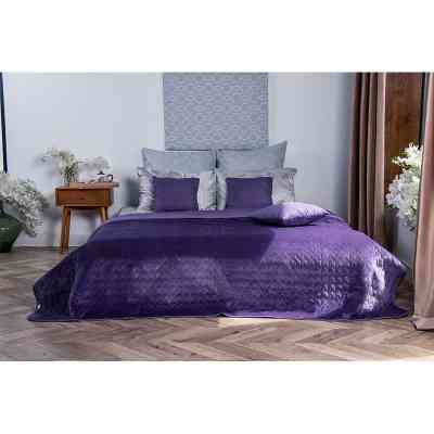 Покрывало Руно двухстороннее VeLour Фиолетовое 180 х 220 см (340.55_Violet) Винница