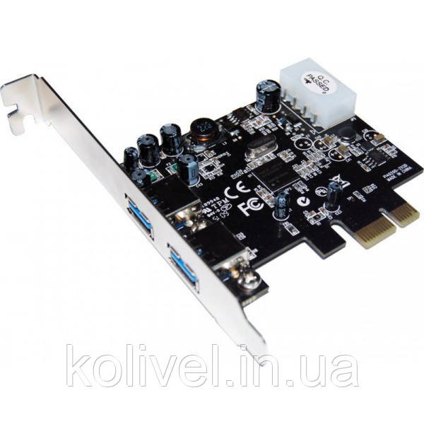 PCI-E Контролер USB3.0 (2ext. Molex) Low Profil, NEC, RTL (B00192) Киев - изображение 6