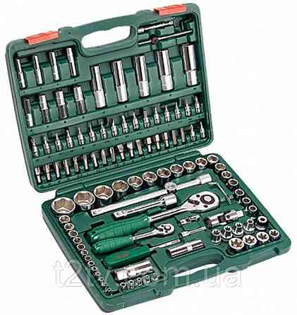 Набор инструмента 108 предм. 1/4"DR4-14мм и 1/2"DR10-32 мм, HANS (TK-108) Винница