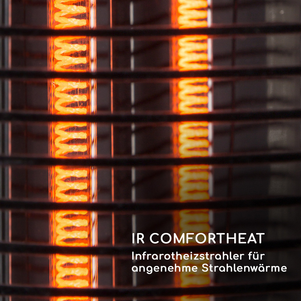 Нагрівач Heat Guru 360 1200/600 Вт 2 режими нагрівання IPX4 коливання 56 см (Німеччина, читати опис) Рівне - фото 6