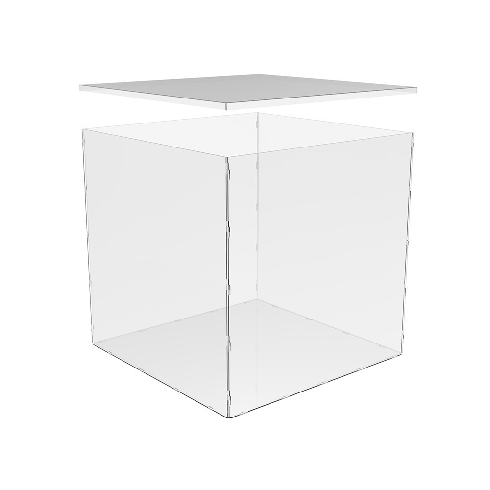 Коробка акриловая EKOSTAR 500х500х500 с крышкой Киев - изображение 3