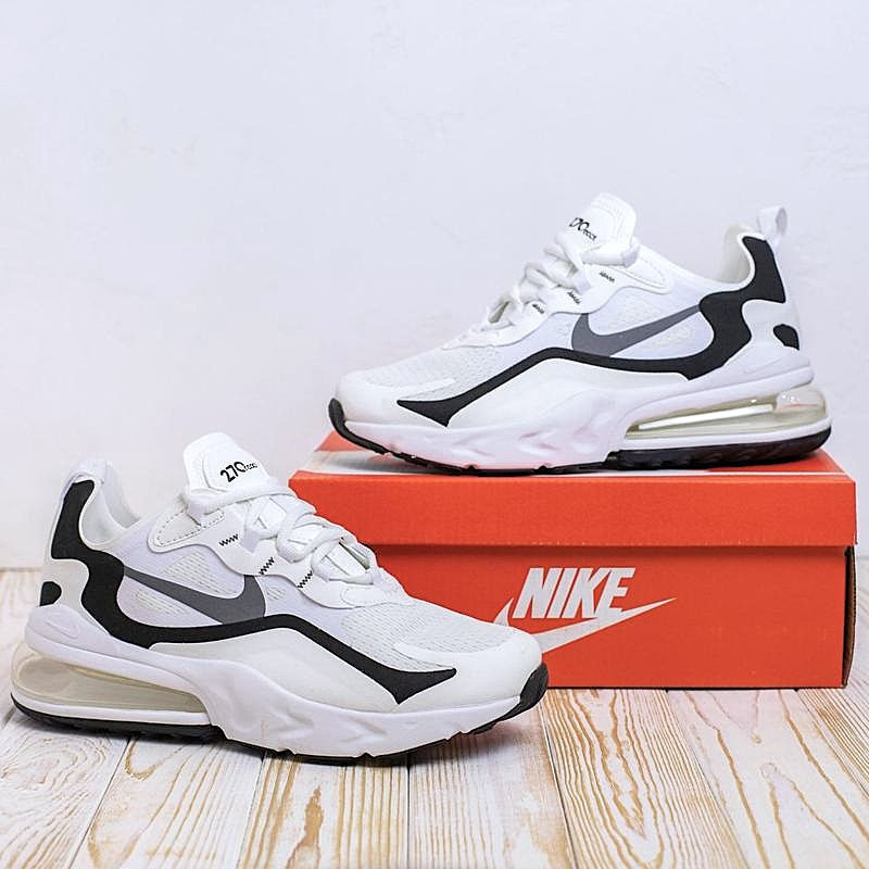 Кроссовки Nike 270 Сеточка Мужские Белые Найк с Амортизацией (размеры: 41,42,43,44,45) Видео Обзор - 53-3 Днепр - изображение 6