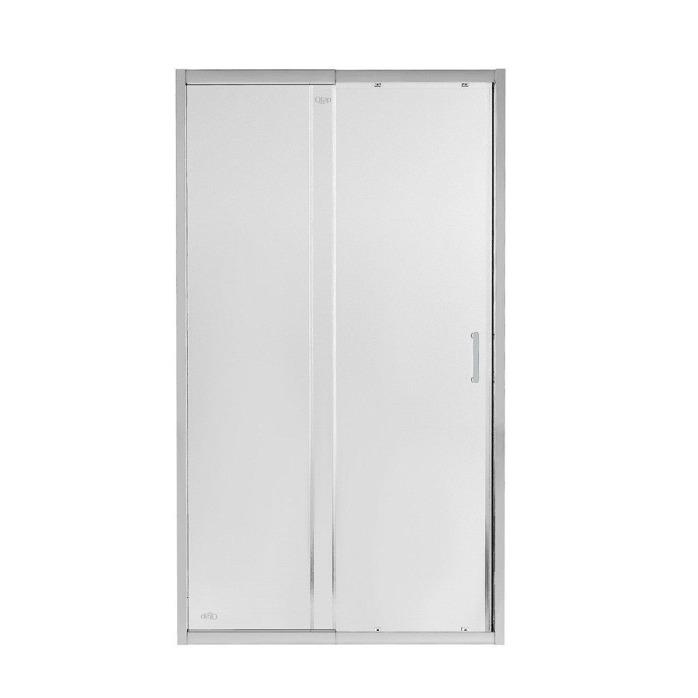 Душові двері в нішу Qtap Taurus CRM2011-12.C6 110-120x200 см, скло Clear 6 мм, покриття CalcLess Київ - фото 12
