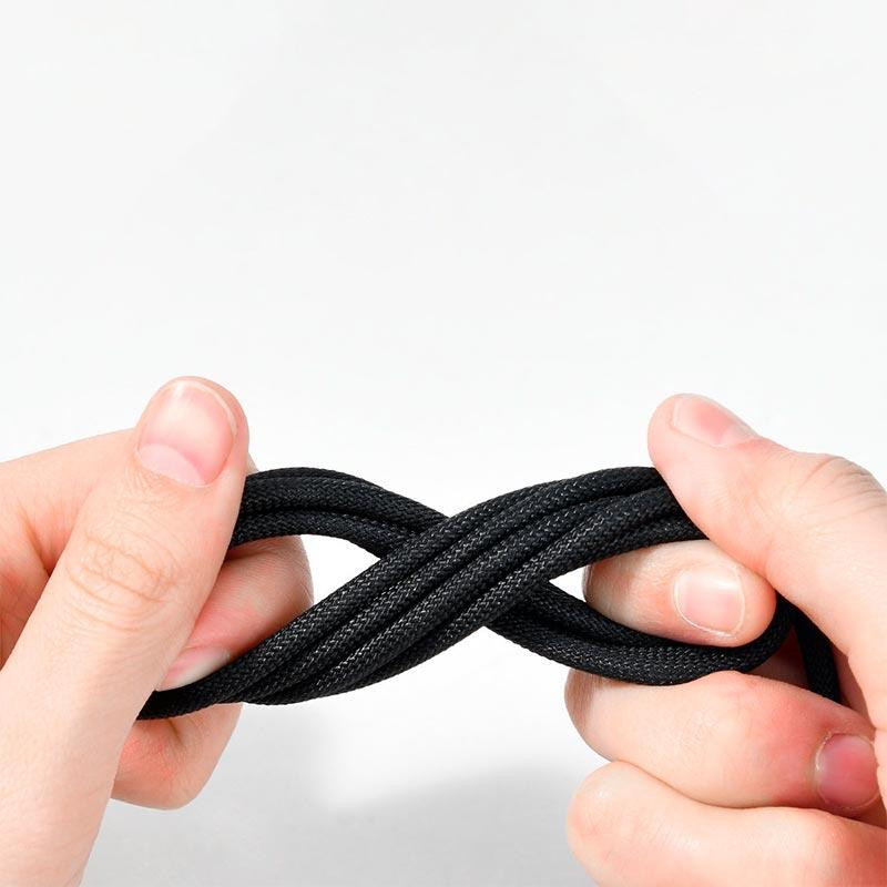 Кабель Baseus Type-C Tungsten Gold CAWJ000101 100W, 2 м, чорний Винница - изображение 7