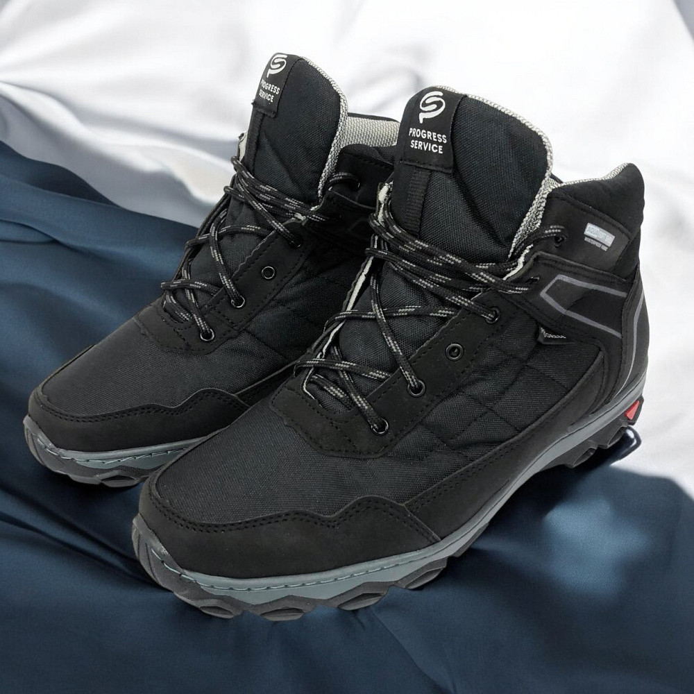 Зимові фірмові кросівки чоловічі 45р, Кросівки зимові комфорт, Тепле робоче взуття для чоловіків VZ-70 Львів - фото 1