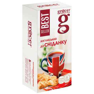 Чай Grace English Breakfast 25 шт (692540) Вінниця
