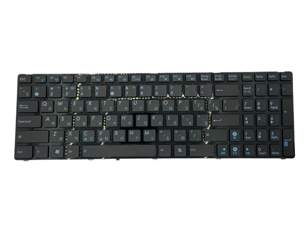 Клавиатура для ноутбука Asus (K52) Black, (Black Frame) RU Вінниця - фото 1