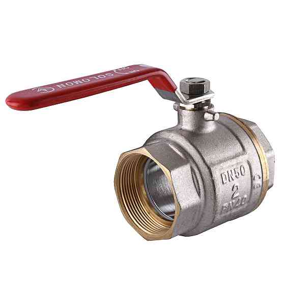 Кран шаровый прямой SOLOMON 2″ ВВ КР PN40 В1001 (000001500) Киев