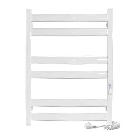 Электрический полотенцесушитель Laris Зебра Атлант ЧК6 500Х700 Э белый Киев