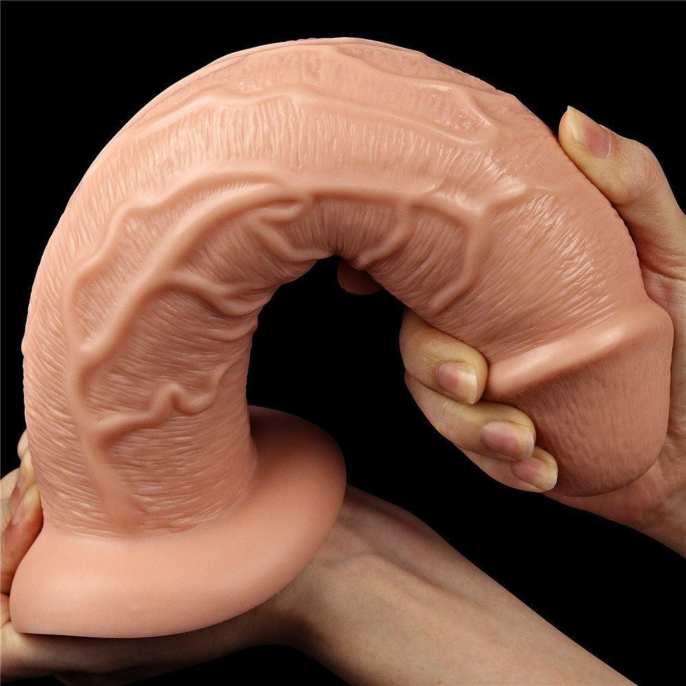 Вібратор на присосці з пультом керування 11'' Realistic Sex Aura Київ - фото 5