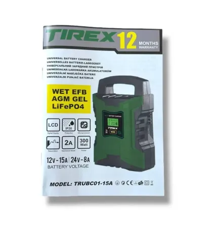 Інверторне авто зарядне TIREX старт і заряд акумулятора 12В для будь‑якого авто доступне рішення для авто Львів