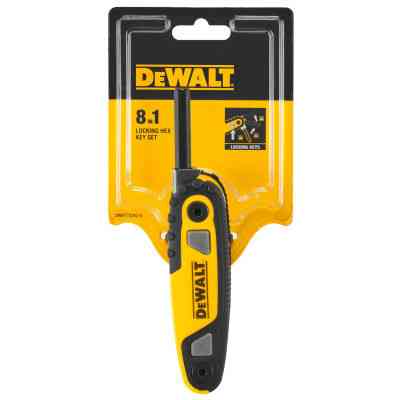 Набір інструментів DeWALT ключів шестигранних HEX: 1.5-8 мм (DWHT0-70263) Вінниця