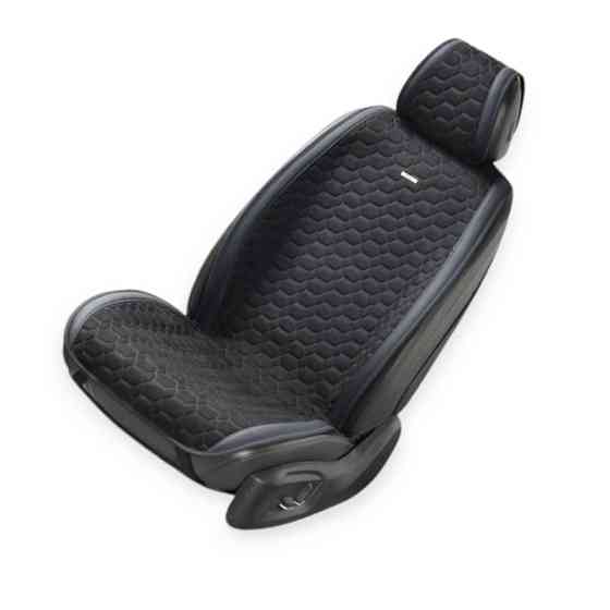 Накидки сиденье monte carlo (передние) соты черные на Мукачево