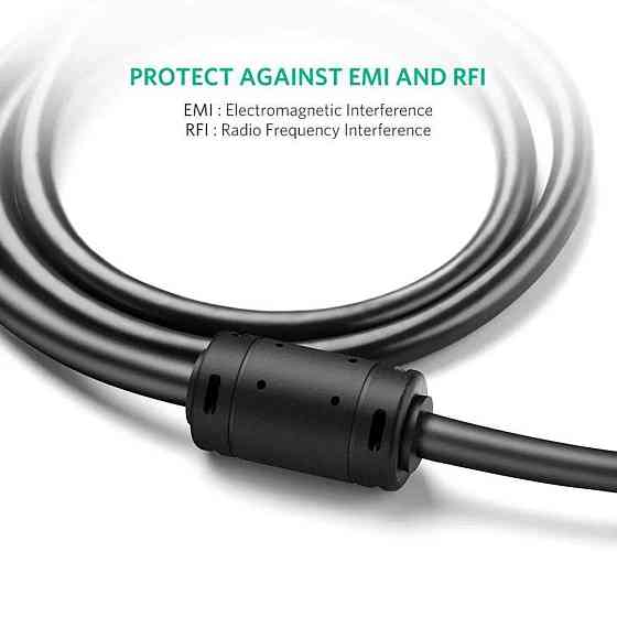 Кабель для відео відеокабель UGREEN VG101 VGA "тато" - "тато" Cable 1m UGR-11673 Одеса